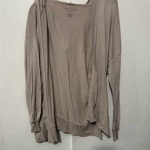 American Eagle Outfitters Tan Cardigan